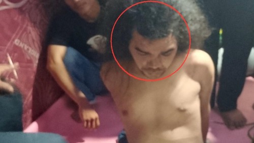 Tampang pria bercadar inisial S yang nyaris dinikahi pria di Pinrang.