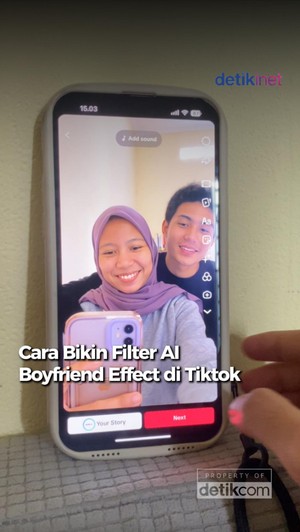 Video Cara Bikin AI Girl/Boyfriend Effect di Tiktok