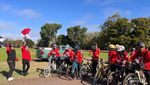 Gowes 50 Km Jadi Pembuka Perayaan Kemerdekaan di Negeri Paman Sam