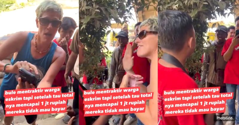 Bule Borong Es Krim di Lombok, Kaget Disuruh Bayar Rp 1 Juta