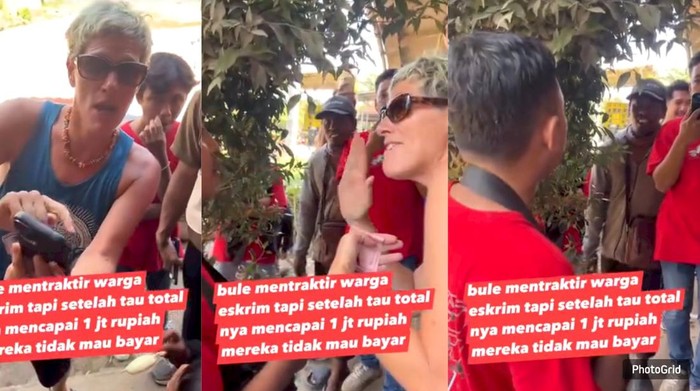 Bule Borong Es Krim di Lombok, Kaget Disuruh Bayar Rp 1 Juta