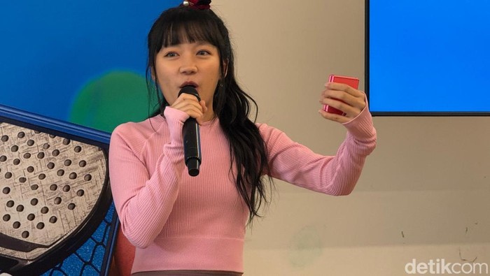 Content creator sekaligus penggiat olahraga, Cindy Gulla