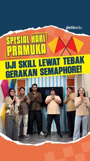 Video: Uji Skill Lewat Tebak Gerakan Semaphore
