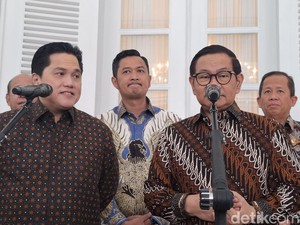 Erick Thohir Temui Pramono, Ingin Hidupkan Lagi Sepakbola Liga 3 dan 4