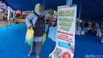 Gerakan Pangan Murah, Warga Berburu Beras di Polda Metro