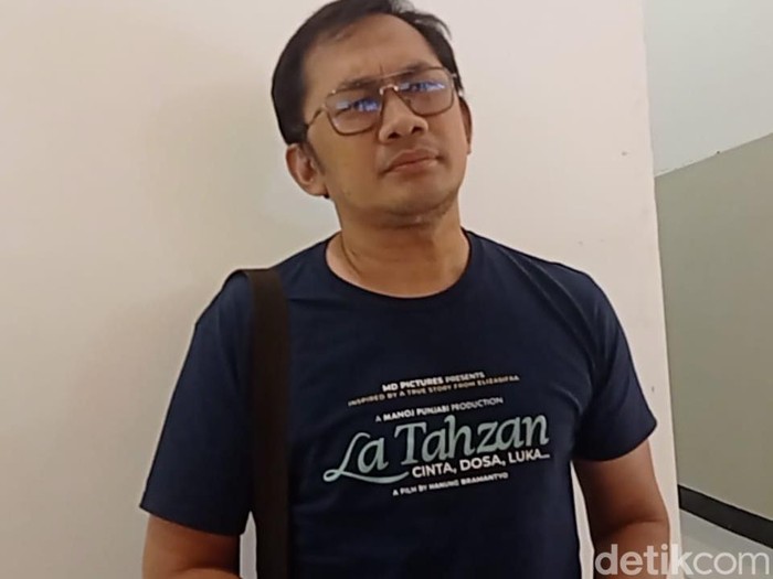 Hanung Bramantyo saat ditemui di Kemang Village, Jakarta Selatan.