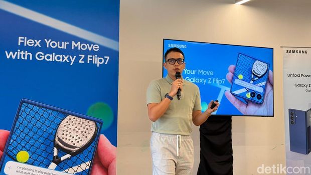 Ilham Indrawan, MX Product Marketing Senior Manager Samsung Electronics Indonesia.