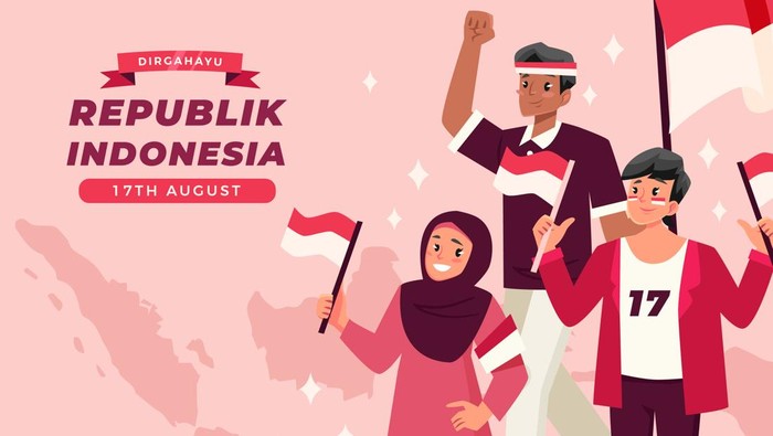 ILUSTRASI HARI MERDEKA.