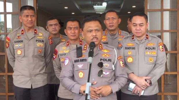 Polri menggelar Tactical Floor Game (TFG) Operasi Terpusat Merdeka Jaya 2025.