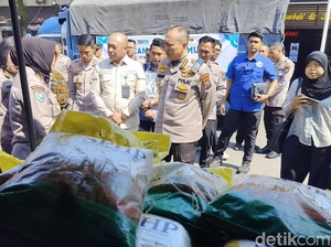 Video Kapolri Luncurkan Gerakan Pangan Murah, Beras Dijual Rp 11.000/Kg