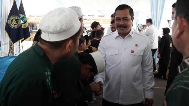 Kemenimipas Gelar Baksos, Khitanan Massal dan Bakti Kesehatan di Lapas Tangerang. (Dok. ist)