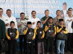 Kemenimipas Gelar Baksos, Khitanan Massal dan Bakti Kesehatan di Lapas Tangerang