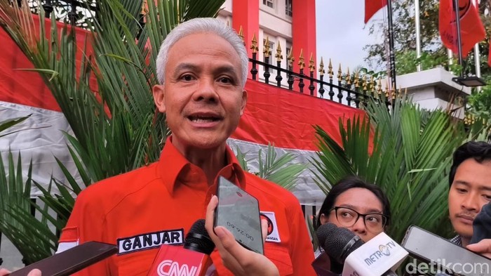 Ketua DPP PDIP, Ganjar Pranowo (Kurniawan F/detikcom)