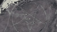 Lokasi Tempat Aneh di Google Earth, Dari Danau Darah Sampai Pentagram