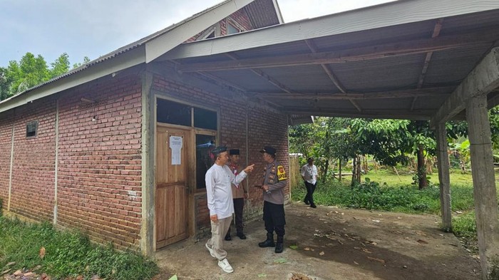 Lokasi rumah doa yang dihentikan operasinya di Kecamatan Caringin Garut