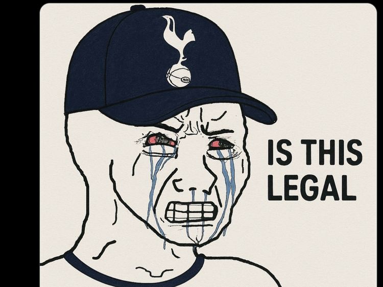 Meme Kocak Tottenham Jadi Spursy di Piala Super Eropa 2025