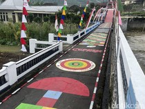 Uniknya Mural Jalan di Dusun Mener Karanganyar, Wisatawan Tergoda buat Mampir