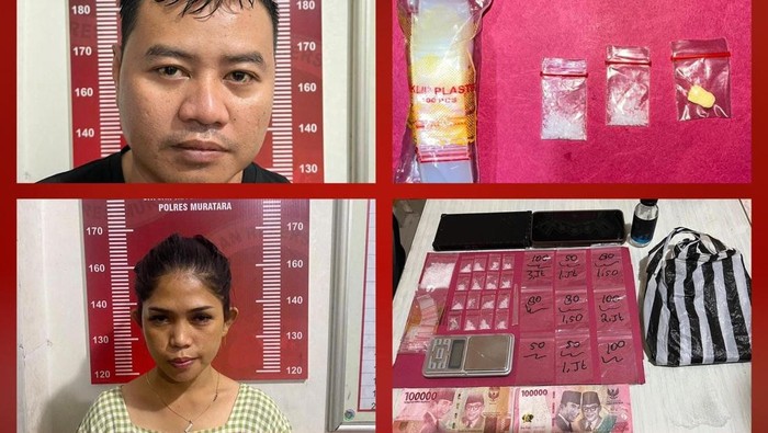 Oknum polisi di Muratara dan Istrinya ditangkap gegara edarkan narkoba