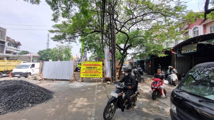 Pembangunan jembatan Pelawad 2 di sekitar Puri Beta