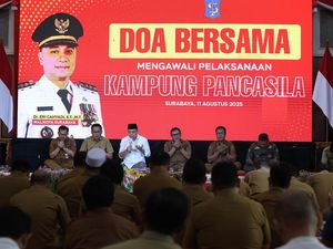 Surabaya Luncurkan 1.360 Kampung Pancasila, Perkuat Gotong Royong Warga