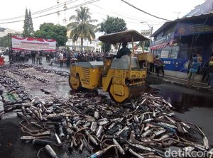 Semerbak Bau Minuman Keras di Pusat Kota Tasikmalaya
