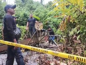 Brimob Gerebek Tambang Emas Ilegal di Kawasan Hutan Lindung Pasangkayu