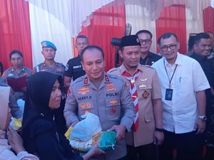 Gerakan Pangan Murah Polda Riau-Bulog Distribusikan 149 Ton Beras SPHP