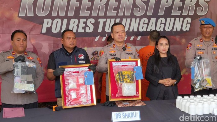 Polres Tulungagung amankan sabu 1,2 kg