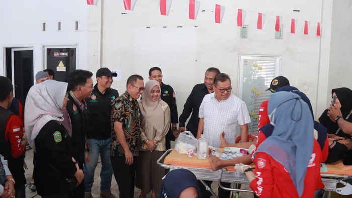 Proses khitanan massal di Takalar. Dokumen Istimewa