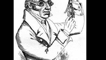 Awal abad ke-19, Robert Knox adalah salah satu dokter paling dihormati di Inggris. Ia pelopor anatomi komparatif yang mengajar di sekolah anatomi terbesar. Knox menghadapi masalah karena kelangkaan mayat. Ia pun menjalin hubungan dengan dua orang bernama Burke dan Hare. Mereka memberinya mayat segar yang ternyata diperoleh dengan cara membunuhnya. Burke dan Hare tertangkap. Pembunuhan massal mereka tahun 1828 dengan korban 16 orang jadi salah satu peristiwa paling terkenal di Inggris. Ke-16 mayat diserahkan ke Knox. Sang dokter dibebaskan dari segala keterlibatan. Saat itu, sikap tidak bertanya terhadap mayat segar dianggap sebagai praktik yang dapat diterima. Namun pengkritik menilai seorang ahli seharusnya bisa membedakan mayat yang baru digali dan mayat yang menunjukkan tanda kejahatan, belum lagi betapa mudahnya Burke dan Hare menyediakan begitu banyak mayat dalam 10 bulan. Foto: Wikipedia