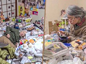Kisah Ibu dan Anak Tinggal di Rumah Penuh Sampah Padahal Banyak Uang