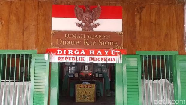 Rumah pengasingan Soekarno-Hatta di Rengasdengklok, Karawang, Jawa Barat