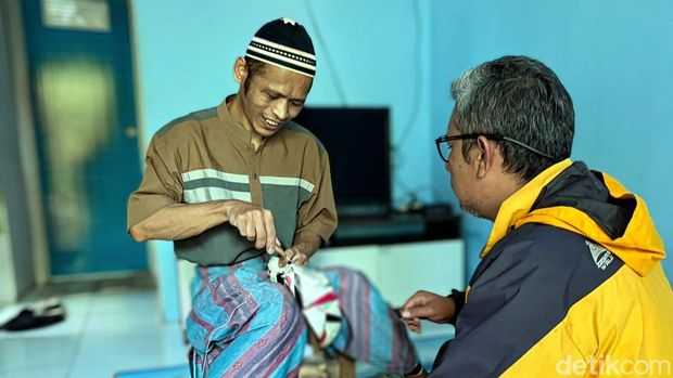 Sandi, disabilitas di Sukabumi.