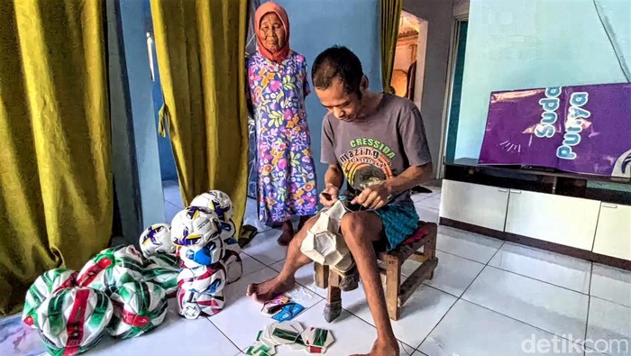 Sandi, disabilitas di Sukabumi.