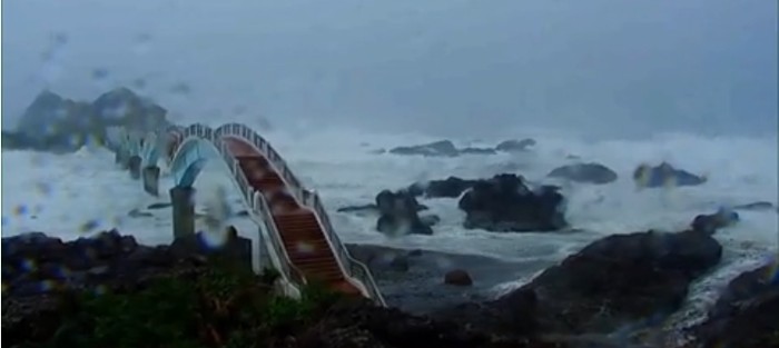 Sanxiantai Dragon bridge di Taitung