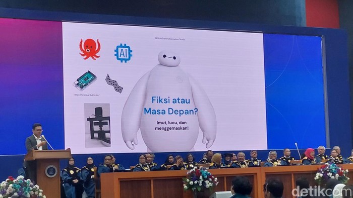 Sidang terbuka penerimaan mahasiswa baru ITB.