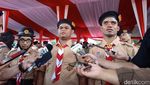 Potret Khidmatnya Upacara Hari Pramuka ke-64, Petugasnya Penyandang Disabilitas