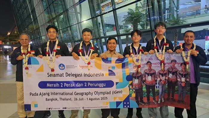 Siswa RI raih medali di olimpiade geografi dunia