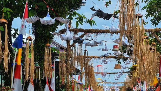 Suasana di Kampung Tipar Sukabumi