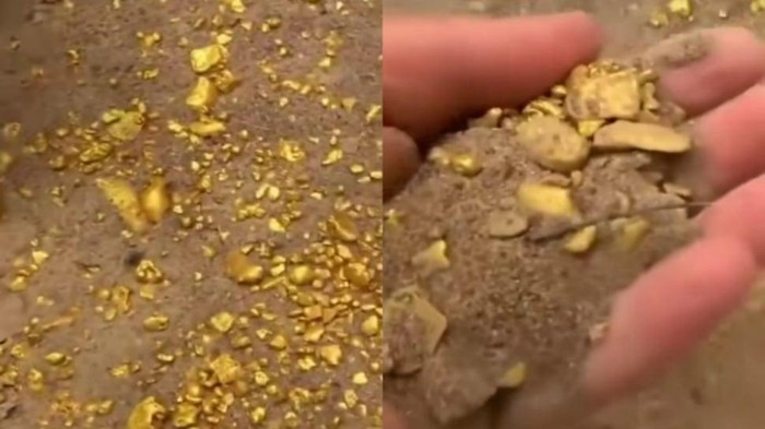 Ramai klaim ditemukannya emas di Sungai Eufrat, Provinsi Raqqa. Namun, ada yang menyebut bahwa itu sebenarnya hanya pyrite, bukan emas sungguhan.