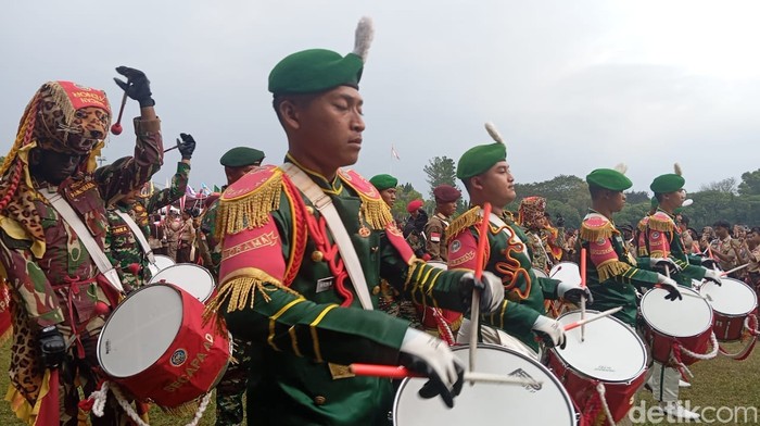 Upacara Hari Pramuka ke-64 di Buperta Cibubur
