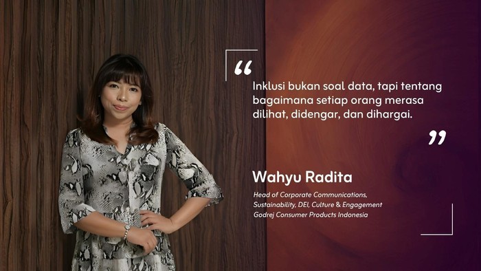 Wahyu Radita, Head of Corporate Communications, Sustainability, DEI, Culture & Engagement, Godrej Consumer Products Indonesia