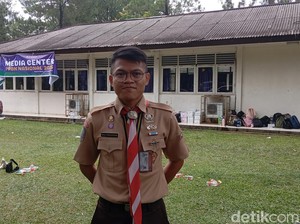 Unik, Pembina Pramuka Ini Kenalkan Bahasa Isyarat dan Huruf Braille pada Siswa