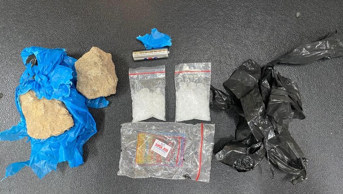Barang bukti narkoba jenis sabu yang ditemukan petugas jaga Lapas Batam. (Foto: Dok Lapas).