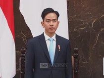 Gibran Ganti Dasi Merah ke Biru Muda di Sidang MPR, Istana Bilang Begini