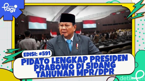 Video: Pidato Lengkap Presiden Prabowo di Sidang Tahunan MPR/DPR
