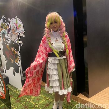 Fans Screening Demon Slayer: Infinity Castle di Gandaria City, Jakarta Selatan.