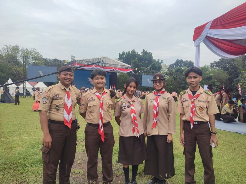Foto: Deputi Gubernur Bank Indonesia, Destry Damayanti berbicara di acara LIKE IT di Cibubur, Jakarta Timur, Kamis (14/8/2025).