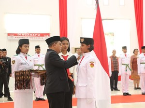 44 Anggota Paskibraka NTT Dikukuhkan, Gubernur Tekankan Persatuan