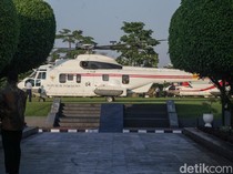 Helikopter Kepresidenan Bersiaga Jelang Sidang Tahunan MPR